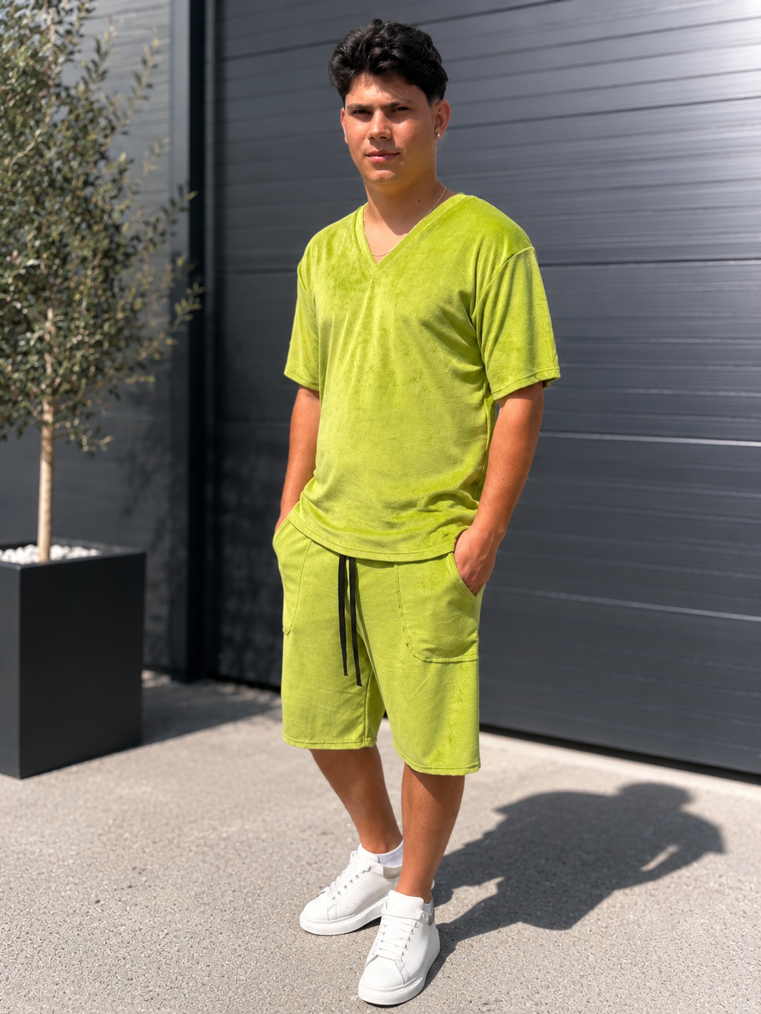 Set 2 Piese Bărbați Soft - Verde