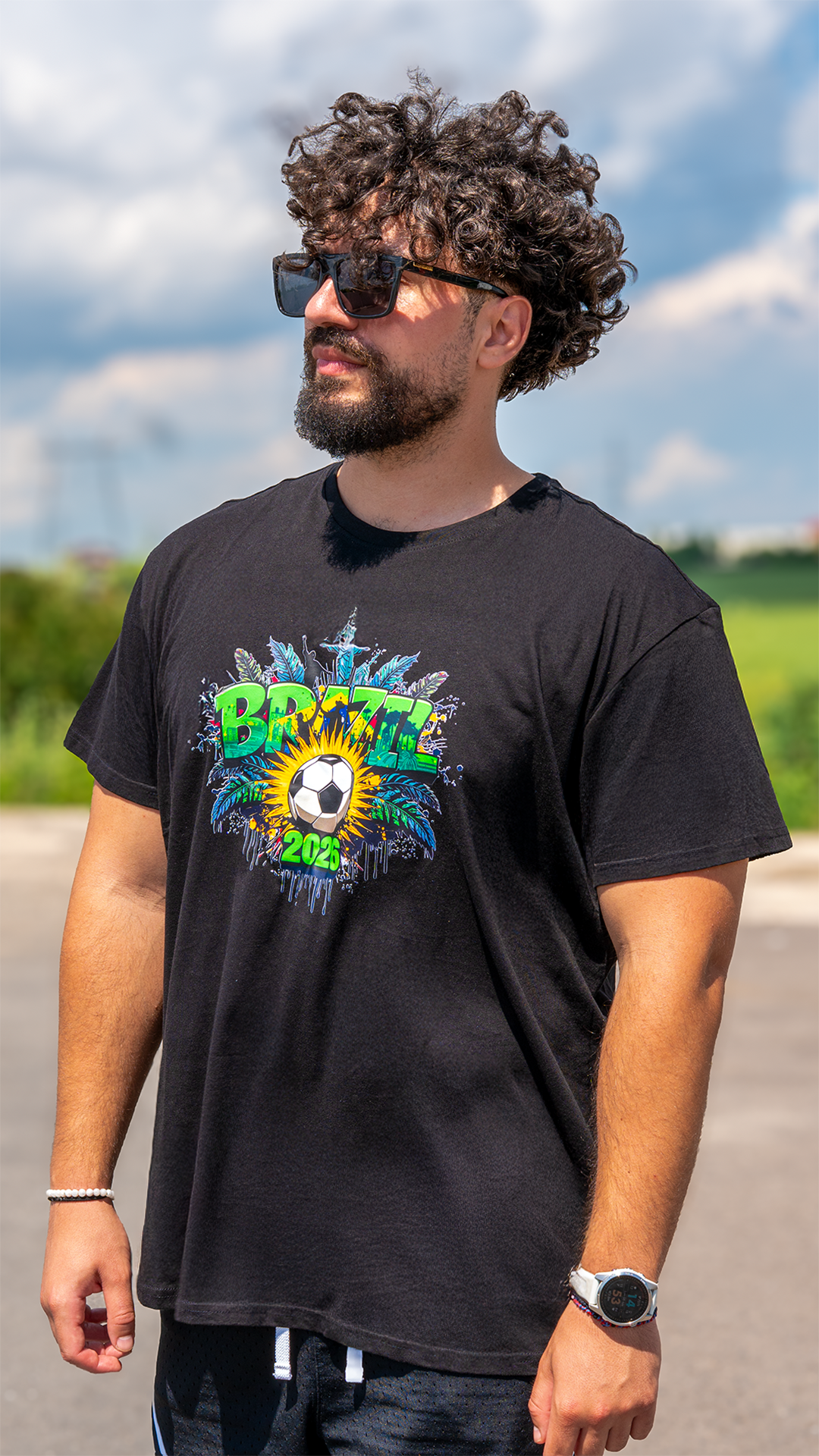Tricou Man Mondial Brazilia