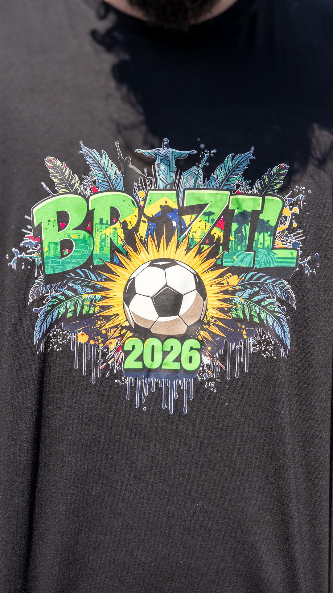 Tricou Man Mondial Brazilia
