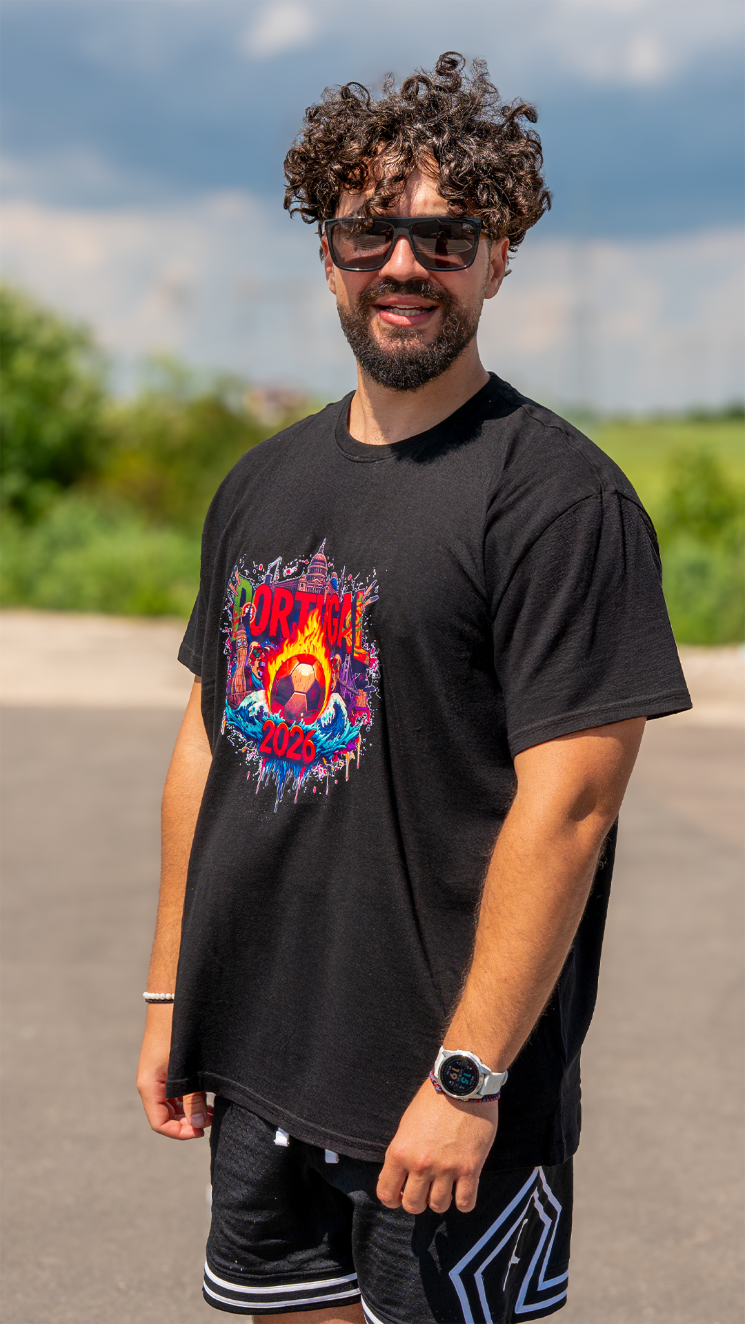 Tricou Man Mondial Portugalia
