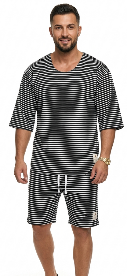 Set 2 Piese Bărbați Tricou + Short Ayan