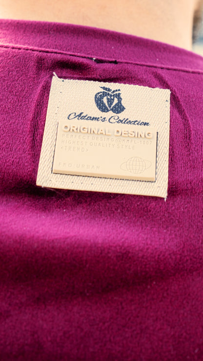 Set 2 Piese Bărbați Tricou + Short Zenit – Bordeaux